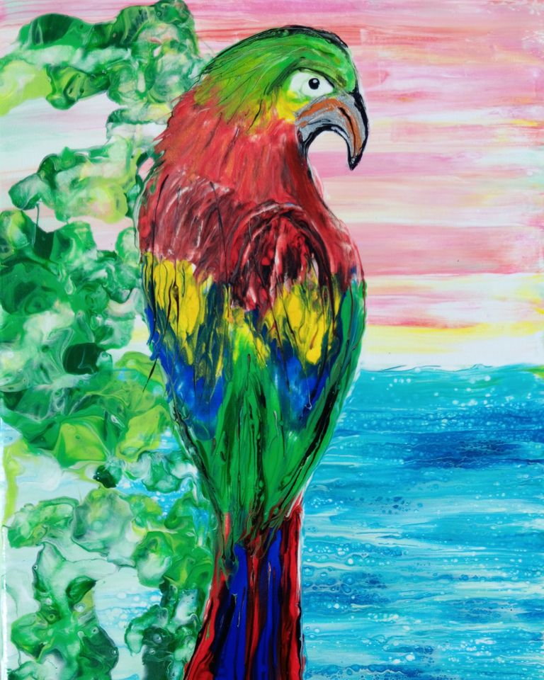 Macaw Artwork