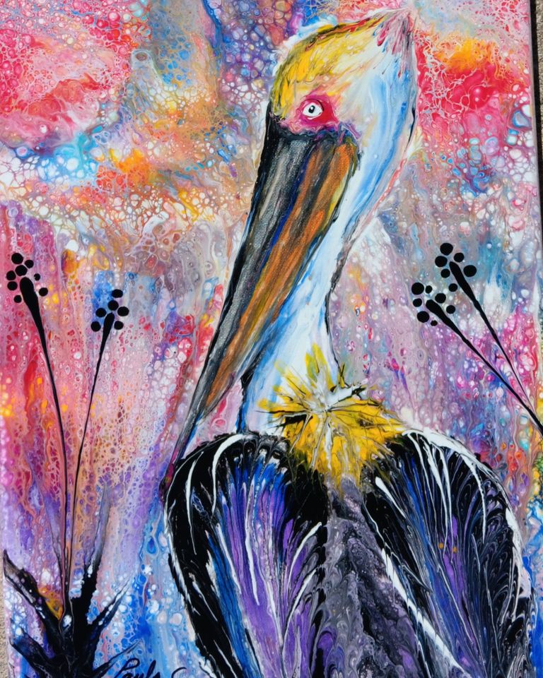 Acrylic Fluid Art